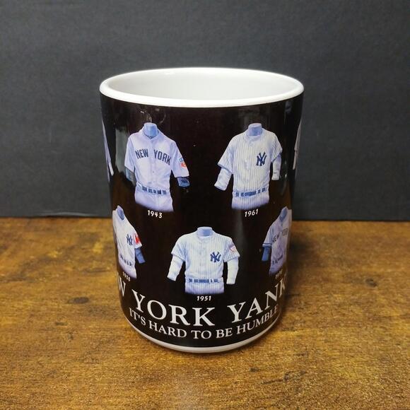 Vintage New York Yankees "It's Hard To Be Humble" Coffee Tea Mug, MLB - Picture 2 of 8